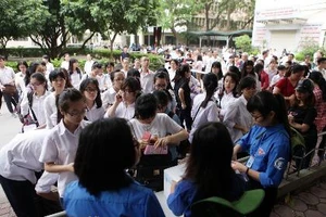 Kết thúc ngày thi đầu tiên, không có thí sinh nào bị kỷ luật