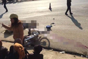 Thương tâm: 2 bà cháu tử vong trên đường đến trường