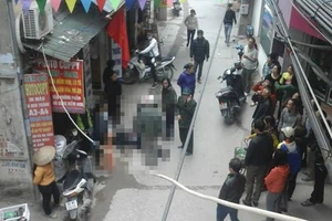 Nam thanh niên nghi rơi từ tầng cao xuống đất tử vong