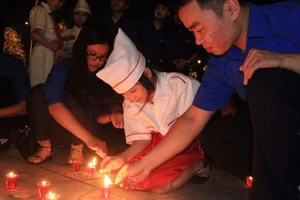 Nhà Đại tướng Võ Nguyên Giáp sáng lung linh trong đêm