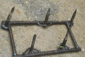 Xôn xao thông tin 'bàn chông đinh bẫy xe trên đường'