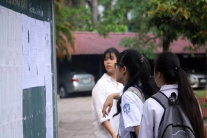 Hà Nội: 70.000 thí sinh làm thủ tục trước ngày thi