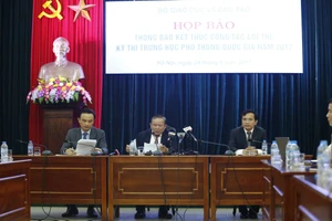 Bộ GD&ĐT lên tiếng về kỳ thi THPT quốc gia 2017