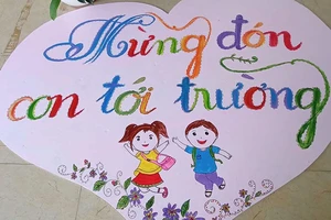 Làm sao để trẻ sớm thích nghi khi lần đầu tới trường?