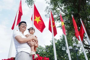 TP Hà Nội rực rỡ cờ, băng rôn... ngày Quốc khánh 2-9