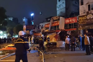 Hà Nội báo cáo ban đầu về vụ cháy ở cửa hàng sửa chữa xe máy