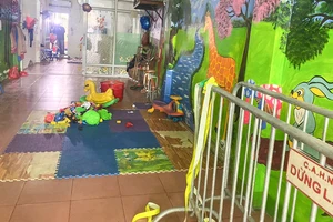 Bên trong cơ sở trông trẻ nơi cháu bé 17 tháng tuổi tử vong