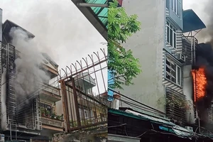 4 người tử vong trong vụ cháy ở Hà Nội