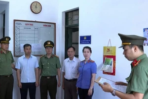 Nguyên Phó Giám đốc Sở Kế hoạch và Đầu tư Phú Thọ bị bắt cùng nhiều lãnh đạo xã