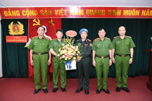 Cục Cảnh sát ma túy gặp mặt cán bộ làm nhiệm vụ gìn giữ hoà bình Liên hợp quốc