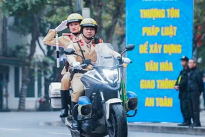 Hình ảnh ấn tượng tại lễ ra quân năm An toàn giao thông 2024