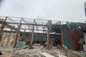 Bắc Ninh: Nổ lớn ở cụm công nghiệp Phú Lâm, ít nhất 1 người tử vong 