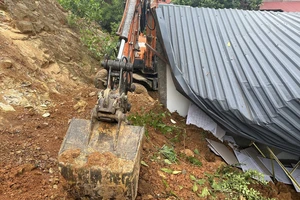 Cháu bé 5 tuổi trong vụ sạt lở đất ở Vĩnh Phúc đã tử vong