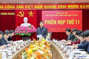 Vĩnh Phúc: Hơn 330 Đảng viên bị thi hành kỷ luật trong năm 2024