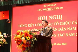 Bộ trưởng Lương Tam Quang: Khẩn trương hoàn thiện Đề án tinh gọn tổ chức bộ máy công an các cấp 