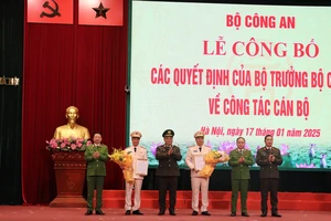 Công an TP Hà Nội có 2 tân Phó giám đốc 