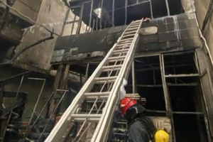 Hỏa hoạn tại ngôi nhà 3 tầng ở Hà Nội