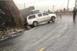 Cục CSGT lưu ý khi đi lại trên các cung đường trơn trượt 