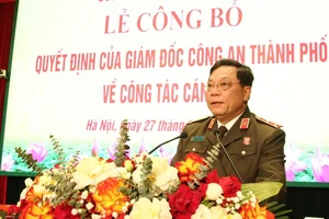 Công an TP Hà Nội không tổ chức công an cấp huyện từ ngày 1-3