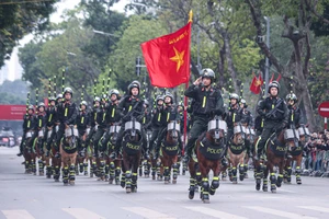 Hà Nội: Mãn nhãn với màn trình diễn của kỵ binh