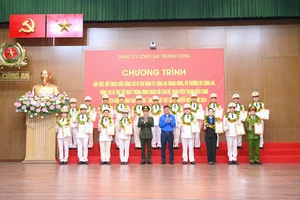 Danh sách 20 gương mặt trẻ Công an tiêu biểu năm 2024