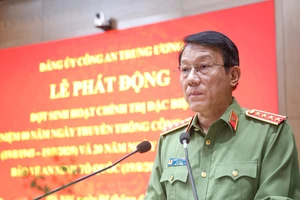 Bộ Công an phát động đợt sinh hoạt chính trị đặc biệt