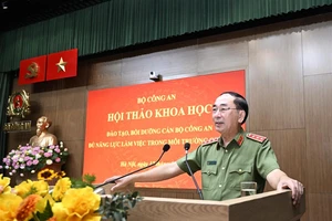 Chú trọng đào tạo, bồi dưỡng cán bộ Công an đủ năng lực làm việc trong môi trường quốc tế