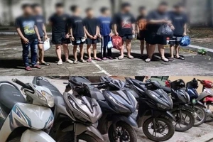 Cảnh sát hình sự bắt giữ khẩn cấp nhóm thanh thiếu niên tấn công người đi đường ở Hà Nội