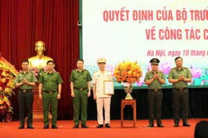 Đại tá Nguyễn Đức Long giữ chức Phó Giám đốc Công an TP Hà Nội