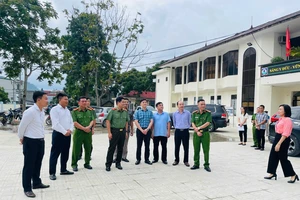 Đoàn công tác Bộ Công an kiểm tra thực tế tại Tuyên Quang