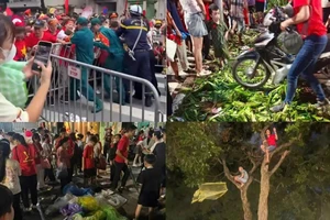 Công an Hà Nội xử lý hành vi gây mất trật tự trong tổng hợp luyện diễu binh, diễu hành