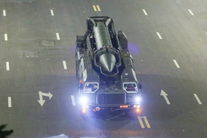 Các loại khí tài hiện đại trong buổi tổng hợp luyện lần 2 ở Quảng trường Ba Đình