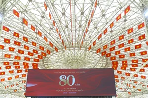 Không gian ấn tượng ở triển lãm '80 năm hành trình Độc lập - Tự do - Hạnh phúc'