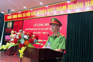 Công an Hà Nội công bố Quyết định đặc xá của Chủ tịch nước cho 176 người dịp 2-9