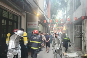Lại xảy ra cháy nhà ở Hà Nội