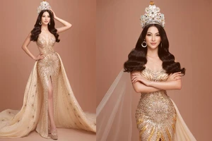  Hoa hậu Phương Khánh đẹp tựa nữ thần khoe sắc cạnh vương miện
