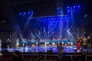 Sân khấu xoay cho chung khảo Miss World Việt Nam 2019