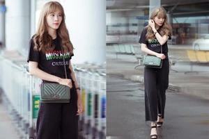 Nam Em diện cả “cây” đồ hiệu, đẹp tựa gái Hàn