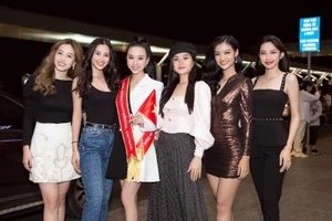 Thúy An lên đường sang Ai Cập dự thi Miss Intercontinental