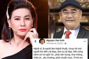 Cát Phượng xin lỗi nghệ sĩ Việt Anh sau phát ngôn trên MXH