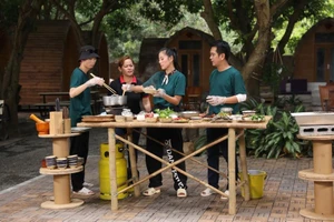 Hồng Thanh giành ăn với Nam Thư trong Ẩm thực kỳ thú 