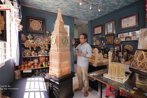 Kiến trúc sư xây nhiều công trình nổi tiếng bằng tăm khiến khán giả choáng ngợp 