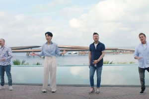 Nhóm nhạc quốc tế 911 bất ngờ về chung một nhà với loạt nghệ sĩ Việt 