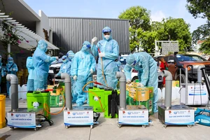 Ra mắt “Đội xe khử khuẩn di động” phản ứng nhanh