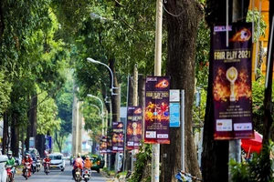 Đường phố TP.HCM trước ngày trao giải Fair Play 2021