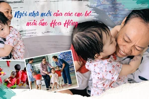 Ngôi nhà mới của những em bé mái ấm Hoa Hồng