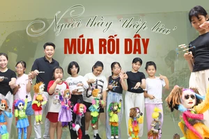 Lớp học múa rối dây đặc biệt giữa lòng TP.HCM