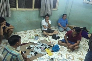 'Thu lưới' tóm gọn băng nhóm đánh bạc