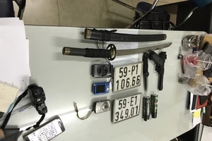 Nhóm cướp giật có vũ khí sa lưới đặc nhiệm