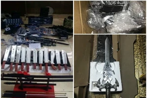 Cặp vợ chồng buôn cả kho súng, kiếm ở TP.HCM khai gì?